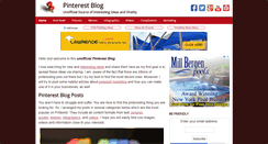 Desktop Screenshot of pinterest-blog.com