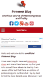 Mobile Screenshot of pinterest-blog.com